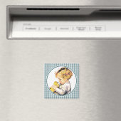 Baby's eerste  baby-jongen magneet (Insitu (Vaatwasser))