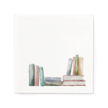 Baby's eerste boekenclub servet