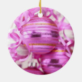 Baby's eerste Christimas Keramisch Ornament (Achterkant)