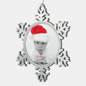 BABY's EERSTE CHRISTMAS Red Tree Ornament | FOTO (Rechts)