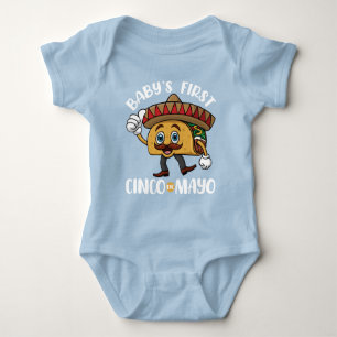 Baby's Eerste Cinco de Mayo Romper