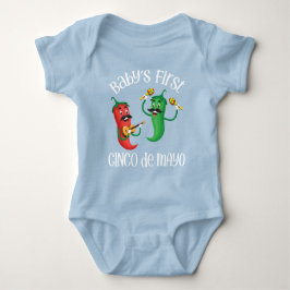 Baby's Eerste Cinco de Mayo Romper