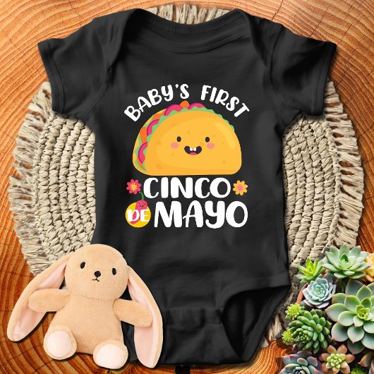 Baby's Eerste Cinco de Mayo Romper