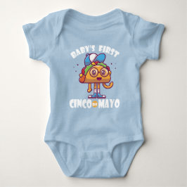 Baby's Eerste Cinco de Mayo Romper