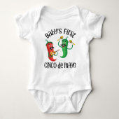 Baby's Eerste Cinco de Mayo Romper (Voorkant)