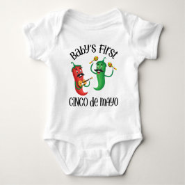 Baby's Eerste Cinco de Mayo Romper