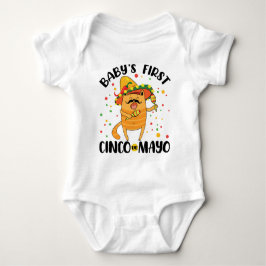 Baby's Eerste Cinco de Mayo Romper