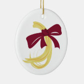 Baby's eerste haircut keramisch ornament (Rechts)