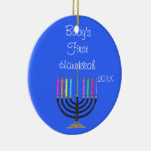 BABY'S EERSTE HANUKKAH-Ornament Keramisch Ornament (Rechts)