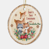 Baby's eerste kerst dieren Ornament (Links)