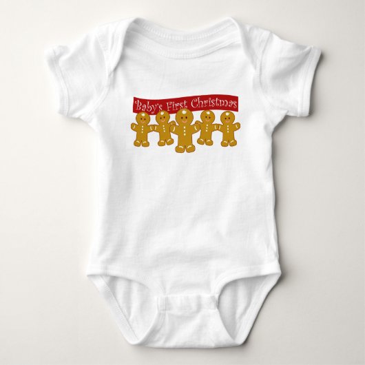 Baby's eerste kerst peuter Shirt (Voorkant)