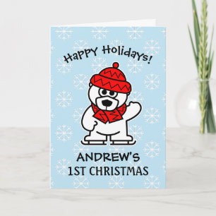 Baby's eerste kerstfeest persoonlijk leuk Kerstfee Feestdagen Kaart
