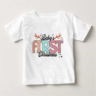 Baby's eerste kerstfeest T-shirt