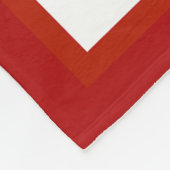 Baby's eerste kerstfoto Fleece Blanket Deken (Hoek)