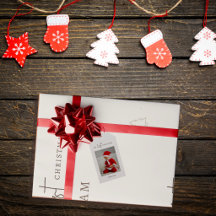 Baby's eerste kerstfoto | Gepersonaliseerd