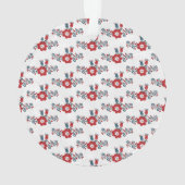 Baby's eerste kerstfoto ornament (achterkant)