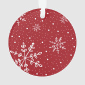 Baby's eerste kerstfoto ornament (achterkant)