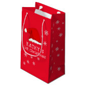 Baby's eerste kerstkerstkerstkerstkerstkerstkerstk klein cadeauzakje (Achterkant Gekanteld)