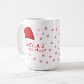 Baby's eerste kerstkerstkerstkerstkerstkerstkerstk koffiemok (Voorkant links)