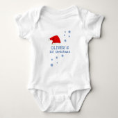 Baby's eerste kerstkerstkerstkerstkerstkerstkerstk romper (Voorkant)