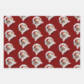 Baby's eerste Kerstmis Inpakpapier Vel (Voorkant 3)