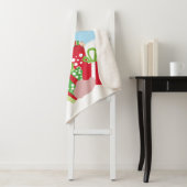 🎄Baby's Eerste Kerstmis Sherpa Deken (In situ)