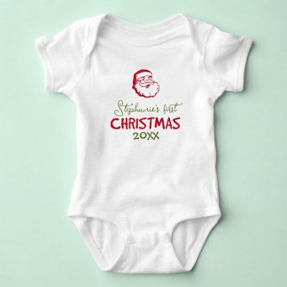 Baby's Eerste Kerstmis Sinterklaas Persoonlijk Romper