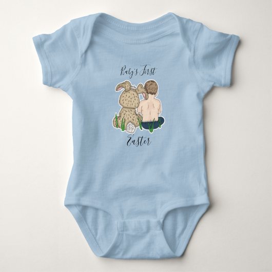 Baby's eerste Pasen Baby  Romper (Voorkant)