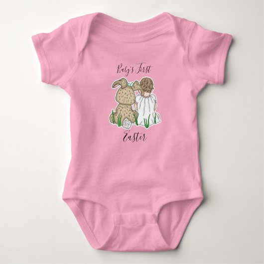 Baby's eerste Pasen Baby   Romper (Voorkant)