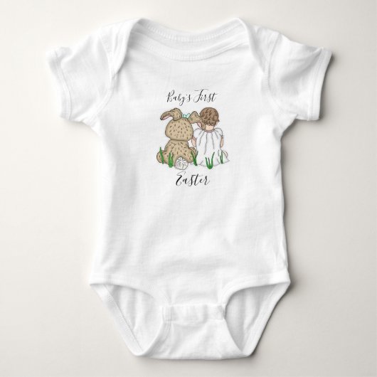 Baby's eerste Pasen Romper (Voorkant)