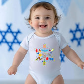 🍯 🍎🐟 Baby's eerste Rosh Hashanah Romper