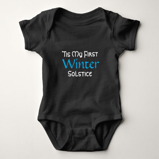 Baby's Eerste Winterplein Romper (Voorkant)