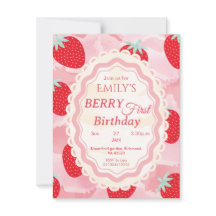 Baby's First Birthday Invitation