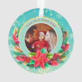 Baby's First Christmas Custom Name Photo Keepsake (dos)