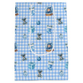 Baby's First Christmas Magic! Medium Cadeauzakje (Achterkant)