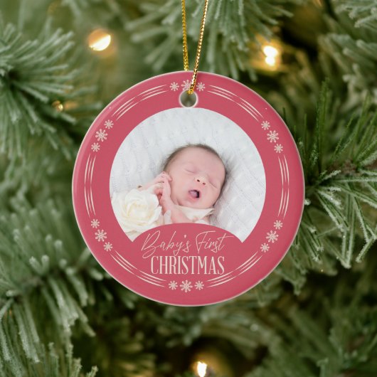 Baby's First Christmas Ornament Design (Boom)