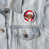 Baby's First Christmas Ronde Button 5,7 Cm (In situ)