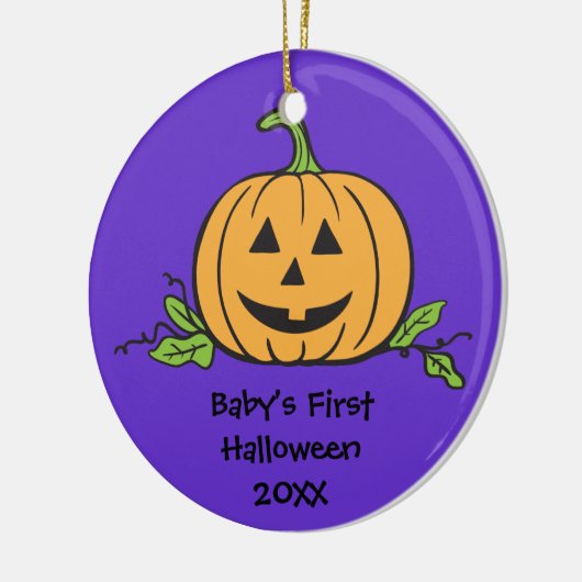 Baby's First Halloween Keepomwille Gift Ornament (Links)