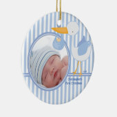 Babys First Kerstfoto Ornament StorBoy (Rechts)