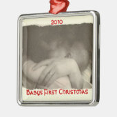 Babys First Kerstmis 2010 Metalen Ornament (Links)
