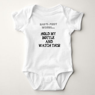 Babys First Words... Romper