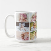 Baby's First Year 12 Months Photo Coffee Mug (Gauche)