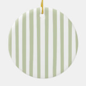 Baby's Footprint First Christmas Ornament (Achterkant)