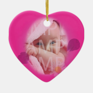 Baby's geboorterecord keramisch ornament