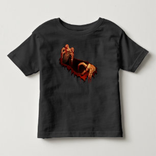 Baby's Halloween T-Shirt Gory Zombie Baby Shirten