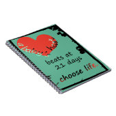 Baby's Heart notebook Notitieboek (Rechterzijde)