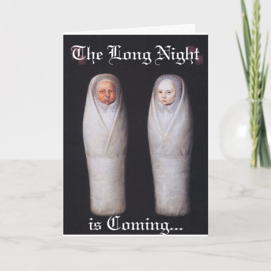 Baby's komen eraan kaart (Voorkant)