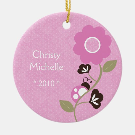 Baby's Ladybug Ornament (Voorkant)