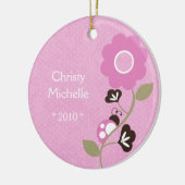 Baby's Ladybug Ornament (Links)