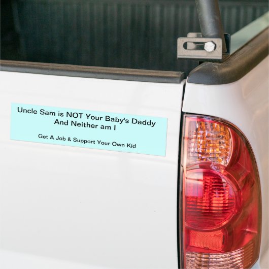 Baby's papa bumpersticker (Op Truck)